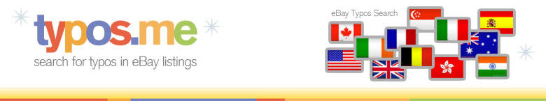 eBay Typos - www.typos.me